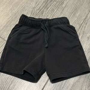 Target Cat and Jack 2T black drawstring shorts, used but in excellent condition
